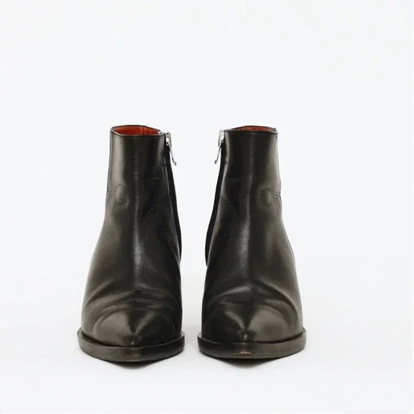 ACNE STUDIOS Cony Wedge Ankle Boots Sz 39 - Picture 3 of 10